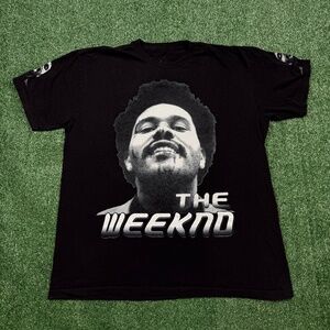 The Weeknd P4K x AWGE After Hours Graphic T Shirt Men's Size XL Black Rap Tee